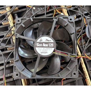 Sanyo 9S1212F4D09 12V 0.19A 3wires Cooling Fan