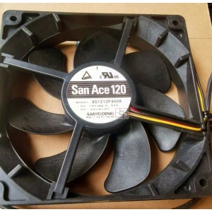 SANYO 9S1212P4H08 9S1212P4H09 12V 0.33A 4wires Cooling Fan 