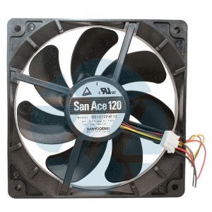 Sanyo 9S1212PF12 12V 0.19A 4wires Cooling Fan 