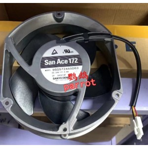 Sanyo 9SG5724A5D63 24V 2.6A 3wires Cooling Fan