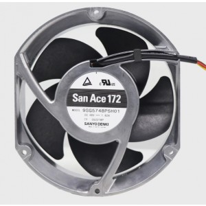 SANYO 9SG5748P5H01 48V 2.6A 3wires Cooling Fan