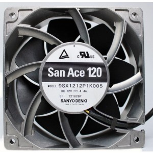 Sanyo 9SX1212P1K005 12V 4.4A  4wires Cooling Fan