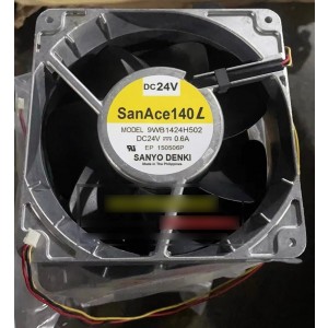 Sanyo 9WB1424H502 24V 0.6A 3wires Cooling Fan
