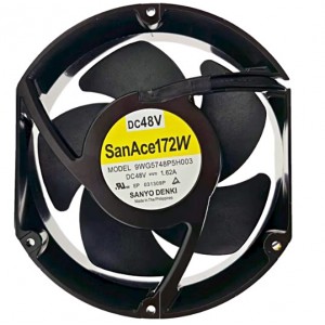 SANYO 9WG5748P5H003 48V 1.62A 4wires Cooling Fan