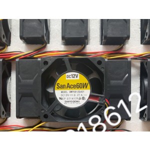 SANYO 9WP0612G401 12V 0.21A 3wires Cooling Fan - New