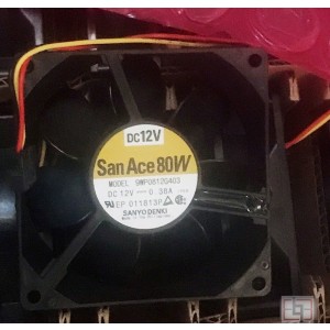 Sanyo 9WP0812G403 12V 0.38A 3wires Cooling Fan