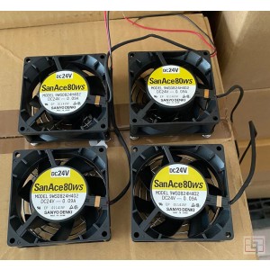 SANYO 9WS0824H402 24V 0.09A Wires Cooling Fan 