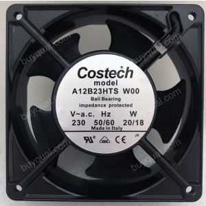 Costech A12B23HTS W00 230V 20/18W Cooling Fan