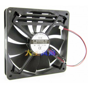 BQ A13525H12B 12V 0.40A 2wires Cooling Fan