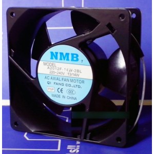 NMB A2012F-14W-2BL 220/240V 13/14W 2 wires Cooling Fan