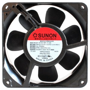SUNON A2123-HBT GN 220/240V 0.14/0.12A Cooling Fan