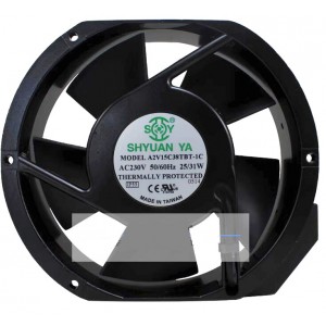 SHYUANYA A2V15C38TBT-1C 230V 25/31W cooling Fan