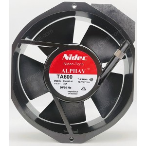 Nidec TA600 A30318-10 115V 0.35A Cooling Fan - Original new