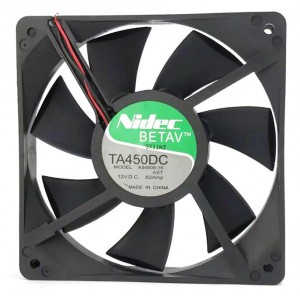 Nidec A34808-16 12V 0.62A 2wires Cooling Fan