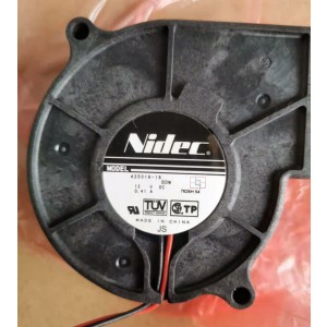 NIDEC A35016-16 12V 0.41A 2wires Cooling Fan