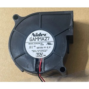 Nidec A35236-55 12V 0.24A 2wires Cooling Fan