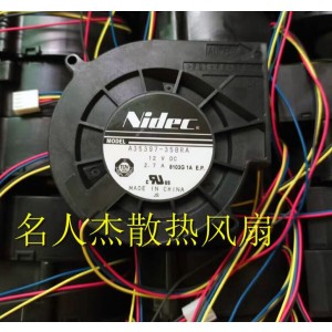 NIDEC A35397-35BRA 12V 2.7A 4wires Cooling Fan