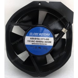 GLOBE MOTORS A59-B15A-15T3-000 115V 35/32W Cooling Fan - New