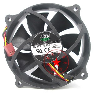 COOLER MASTER A9225-22RB-3AN-C1 12V 0.25A 3wires Cooling Fan