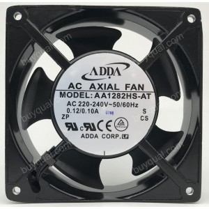 ADDA AA1282HS-AT 220/240V 0.12/0.1A 2wires Cooling Fan