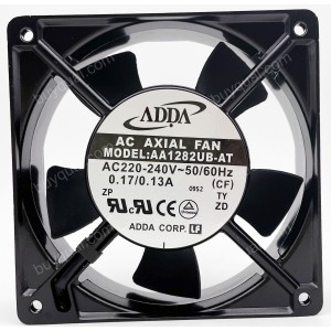 ADDA AA1282UB-AT 220V~240V 0.17/0.13A Cooling Fan - Plug Type