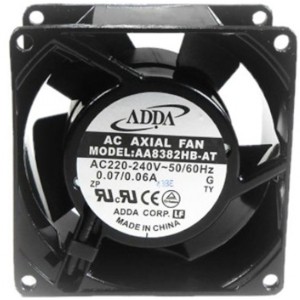 ADDA AA8382HB-AT 220/240V 0.07/0.06A 2wires Cooling Fan