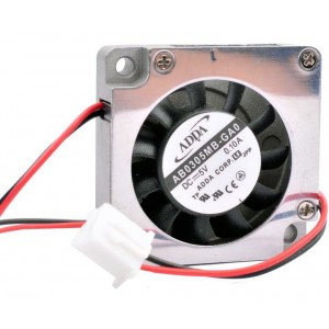 ADDA AB0305MB-GA0 5V 0.10A 2 wires Cooling Fan