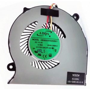 ADDA AB06505HX050B01 5V 0.50A 4wires Cooling Fan