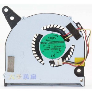 ADDA AB06505HX07QB00 5V 0.40A 4wires Cooling Fan