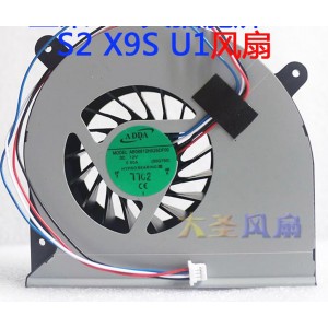 ADDA AB08812HX26DF00 12V 0.60A 4wires Cooling Fan