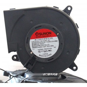 Sunon AB2123-MSL WT 220-240V  13W 2wires Cooling Fan