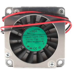 ADDA AB3512MX-QB0 12V 0.12A 2wires Cooling Fan 