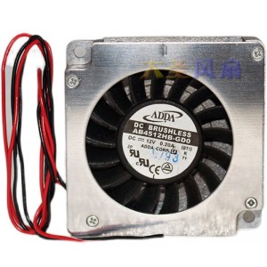 ADDA AB4512HB-GD0B 12V 0.20A 2wires Cooling Fan