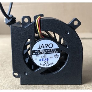 JARO AB4705UB-CC3 5V 0.4A 3wires Cooling Fan