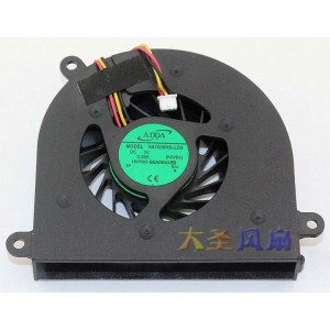 ADDA AB7005HX-LD3 5V 0.38A 3wires Cooling Fan