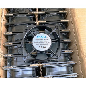 RUNDA AC12038B220H 220V 0.14A 2wires Cooling Fan