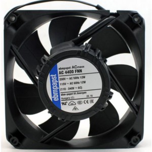 Ebmpapst AC4400FNN 110-24OV 12W 2wires Cooling Fan - Original New