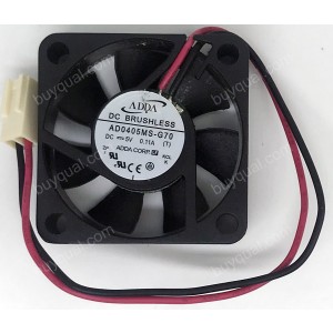 ADDA AD0405MS-G70 AD0405MB-G70 5V 0.11A 2wires Cooling Fan