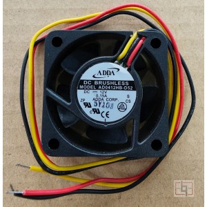 ADDA AD0412HB-D52 12V 0.15A 3wires Cooling Fan 