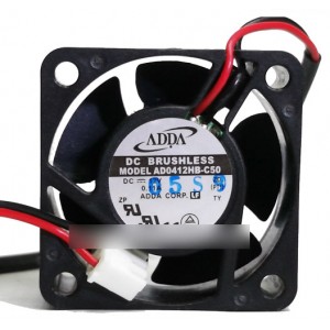 ADDA AD0412HBB-C50 AD0412HBBC50 12V 0.11A 2wires Cooling Fan 
