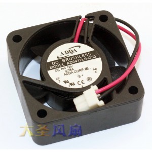 ADDA AD0412LB-D50 12V 0.08A 2wires Cooling Fan