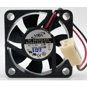 ADDA AD0412LB-G70 12V 0.07A 2wires Cooling Fan