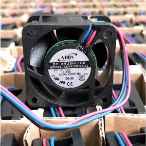 ADDA AD0412MB-C52 12V 0.13A 3wires Cooling Fan 