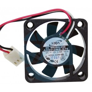 ADDA AB7005HX-QOB 5V 0.50A 4wires Cooling Fan 