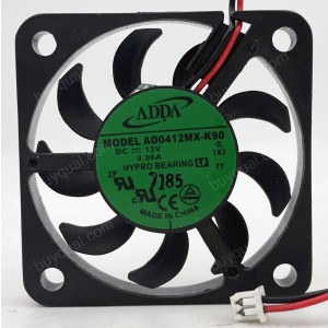 ADDA AD0412MX-K90 12V 0.06A 2wires Cooling Fan