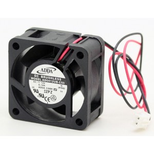 ADDA AD0412UB-C50 12V 0.14A 2wires Cooling Fan