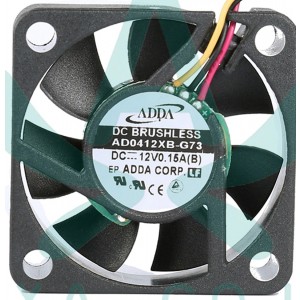 ADDA AD0412XB-G73 12V 0.15A 3wires cooling fan