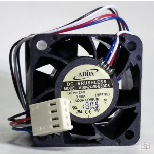 ADDA AD0424VB-B5BDS 24V 0.5A  4wires Cooling Fan