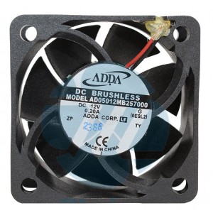 ADDA AD05012MB257000 12V 0.20A 2wires cooling fan