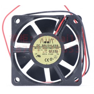ADDA AD0612MS-C70GL 12V 0.13A 2wires Cooling Fan